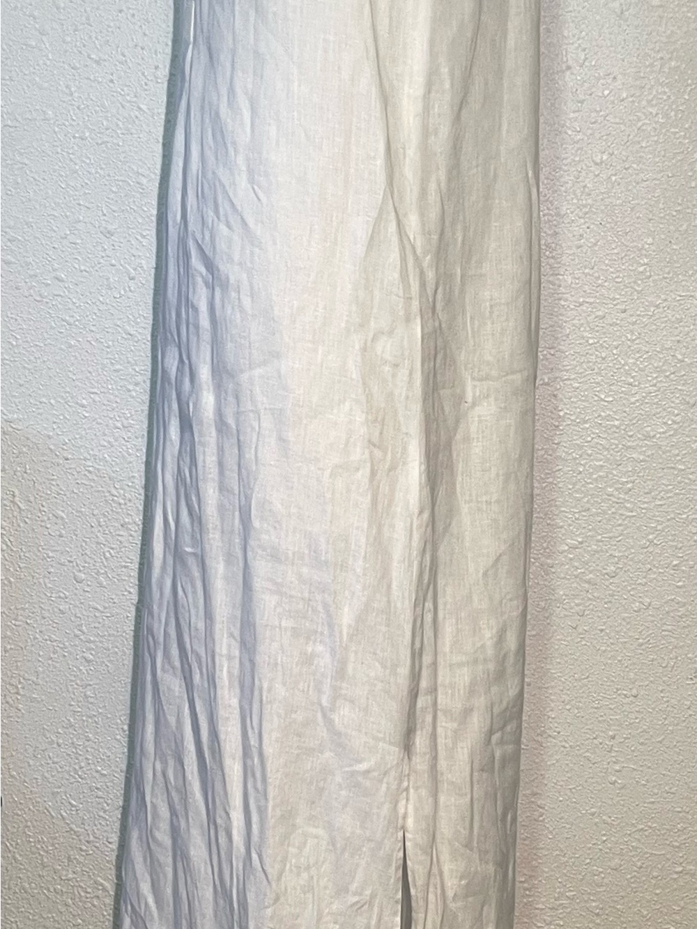 J.crew women’s white linen Lightweight Maxi Dress size medium - Picture 6 of 10